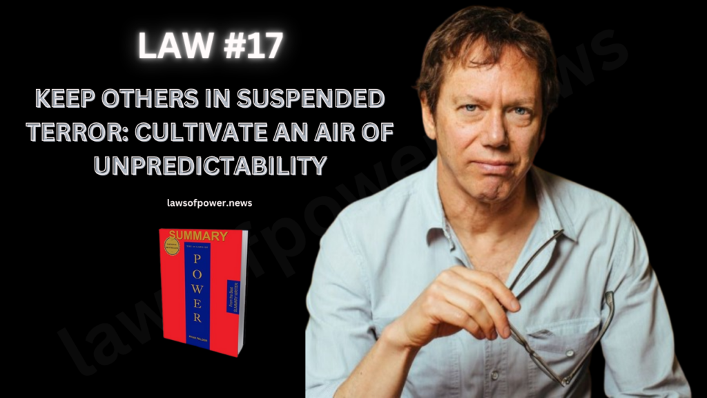 The 48 Laws of Power by Robert Greene | LAW #17