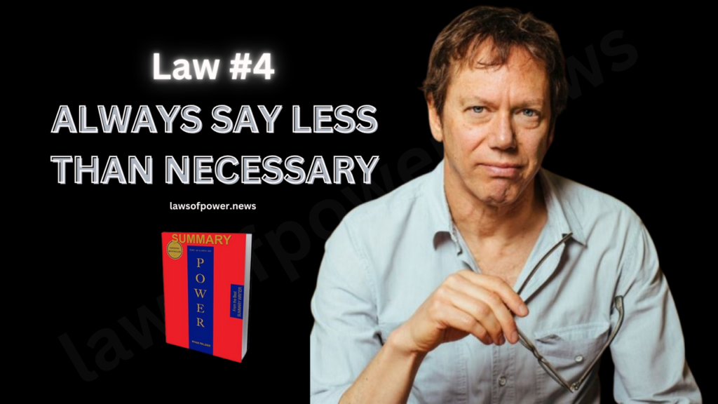 The 48 Laws of Power by Robert Greene | LAW #4