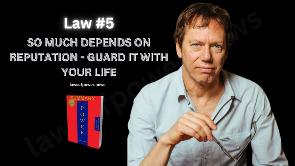 The 48 Laws of Power by Robert Greene | LAW #5